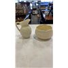 Image 8 : 4 BELLEEK IRELAND CHINA LIMPET CUPS AND SAUCERS, AND TOY SHELL CREAM AND SUGAR
