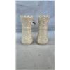 Image 1 : 2 BELLEEK IRELAND CHINA LILY VASES