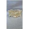 Image 2 : BELLEEK IRELAND CHINA LILY CANDY DISH, 2 HEART DISHES, LEAF PLATE, AND 2 FLOWER PLATES
