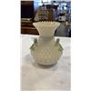 Image 2 : 2 BELLEEK IRELAND CHINA VASES AND LIDDED DISH