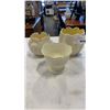Image 1 : 3 BELLEEK IRELAND CHINA CACHE POTS