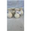 Image 1 : 4 BELLEEK IRELAND CHINA COLLECTORS SOCIETY VASES