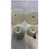 Image 8 : BELLEEK IRELAND CHINA SHAMROCK BASKETWEAVE TEAPOT W/ LID, AND 2 CUPS AND SAUCERS