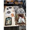 Image 1 : LOT OF PRINTS, FRAMED DOME GLASS PRINT, EASTERN ART AND BILL REID CARDS