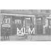 Image 1 : Foster Bicycle Co. Store Front Motorcycle & Side Car Photo Postcard