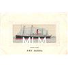 Image 3 : 2 Hands Across the Sea & Ship RMS Saxonia Woven In Silk Postcards