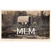 Image 1 : "A Sheep Herders Home" Stage Coach Lander, Wyoming Photo Postcard