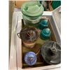 Image 1 : Insulators and pottery etc