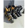 Image 1 : Ski boots and inserts size not stated