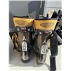 Image 3 : Ski boots and inserts size not stated