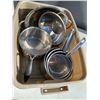 Image 1 : Pots pans and strainers