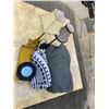 Image 1 : Two lamps,blanket etc