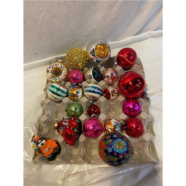 Vintage Christmas ornaments