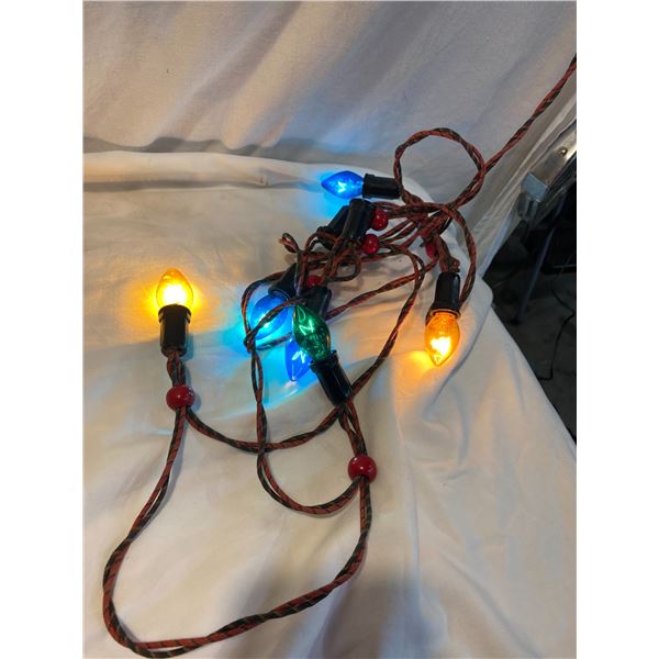 Vintage Christmas lights