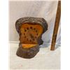 Image 1 : Burl wood clock