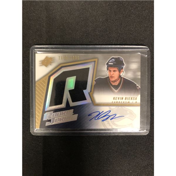 2006 UPPER DECK ROOKIE AUTO KEVIN BIEKSA