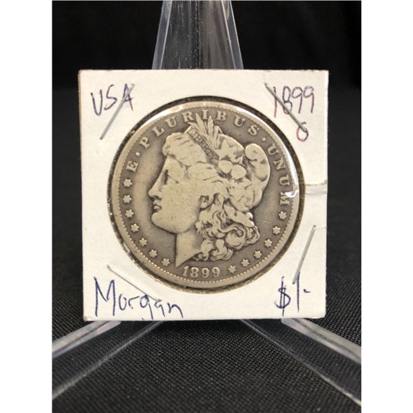 1899 O MORGAN SILVER DOLLAR .900 SILVER