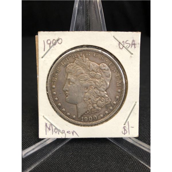 1900 MORGAN SILVER DOLLAR .900 SILVER