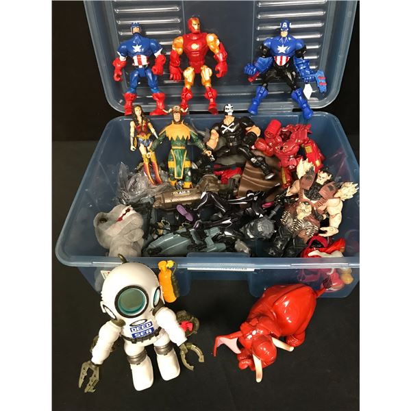 LARGE ACTION FIGURE LOT