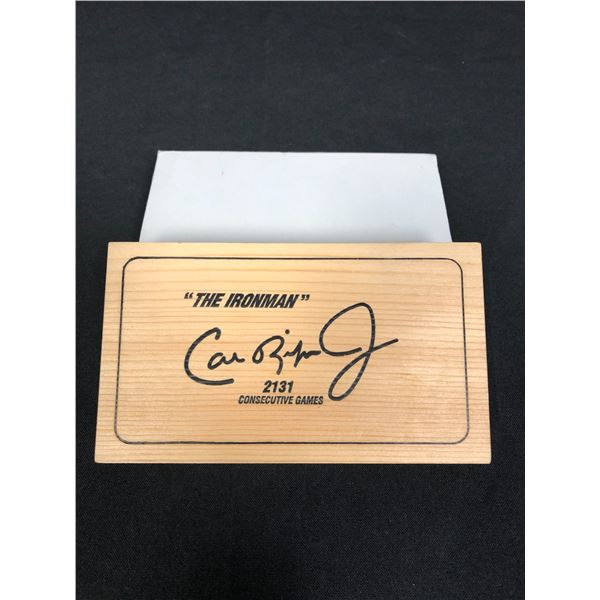 LIMITED EDITION CAL RIPKEN IRONMAN WATCH IN CASE