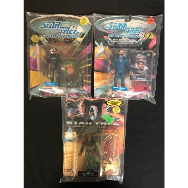 MINT ON CARD VINTAGE STAR TREK ACTION FIGURES