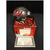 Image 4 : WARRICK DUNN SIGNED TAMPA BAY BUCS MINI HELMET WITH COA