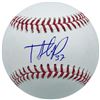 Image 1 : TEOSCAR HERNENDEZ SIGNED BASEBAL ( FROZEN POND COA)