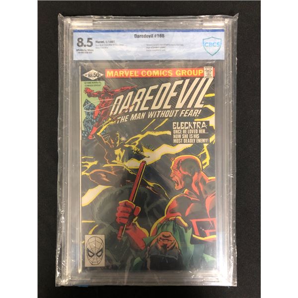 MARVEL COMICS DAREDEVIL NO. 168 CBCS 8.5