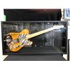 Image 2 : 1/1 KEITH RICHARDS SIGNED WITH CUSTOM PORTRAIT FENDER SQUIRE GUITAR IN SHADOW BOX PSA LOA