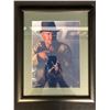 Image 1 : HARRISON FORD SIGNED INDIANA JONES FRAMED 8 X 10 ( RA COA)