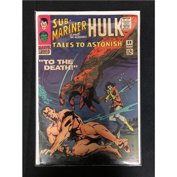 MARVEL COMICS SUBMARINER AND HULK 80