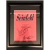 Image 1 : SEINFELD CAST SIGNED AND FRAMED 8 X10 ( RA COA)