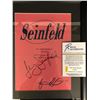 Image 2 : SEINFELD CAST SIGNED AND FRAMED 8 X10 ( RA COA)