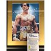 Image 2 : SYLVESTER STALLONE SIGNED AND FRAMED ROCKEY 8 X 10 ( RA COA)