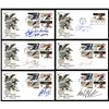 Image 1 : LOT OF 6 SIGNED NHL FIRST DAY COVERS ( CECKETT COA)