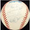 Image 1 : 1995 AMERICAN LEAGUE ALL STAR GAME MULTI SIGNED BALL ( GRIFFEY... BECKETT COA)