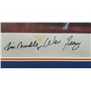 Image 2 : 1972-73 New York Knicks Autographed Framed 24x29 Lithograph Photo With 7 Total Signatures