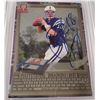 Image 3 : PAYTON MANNING 1998 PACIFIC OMEGA ROOKIE CARD ( BECKETT COA)