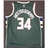 Image 3 : GIANNIS ANTETOKOUNMPO SIGNED BUCS JERSEY ( BECKETT COA)