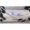 Image 2 : GORDIE HOWE SIGNED CUSTOM FRAMED 20 X 24 ACTION PHOTO (PSA COA)