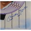 Image 2 : MICKEY MANTLE SIGNED LTD EDITION CUSTOM FRAMED PORTRAIT 20 X 28 (PSA COA)