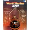 Image 1 : 1977 World Series Champion New York Yankees Autographed 16x20 Photo With 20 Total Signatures