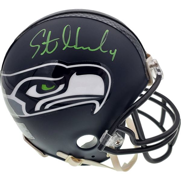 Steven Hauschka Autographed Seattle Seahawks Full Size Replica Helmet Mill Creek COA)