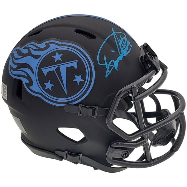 DEREK HENRY SIGNED TITANS MINI HELMET ( BECKETT COA)