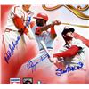 Image 2 : ST LOUIS CARDINALS LEGENDS 16 X 20 SIGNED BY 7 ( PSA COA)