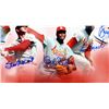 Image 3 : ST LOUIS CARDINALS LEGENDS 16 X 20 SIGNED BY 7 ( PSA COA)