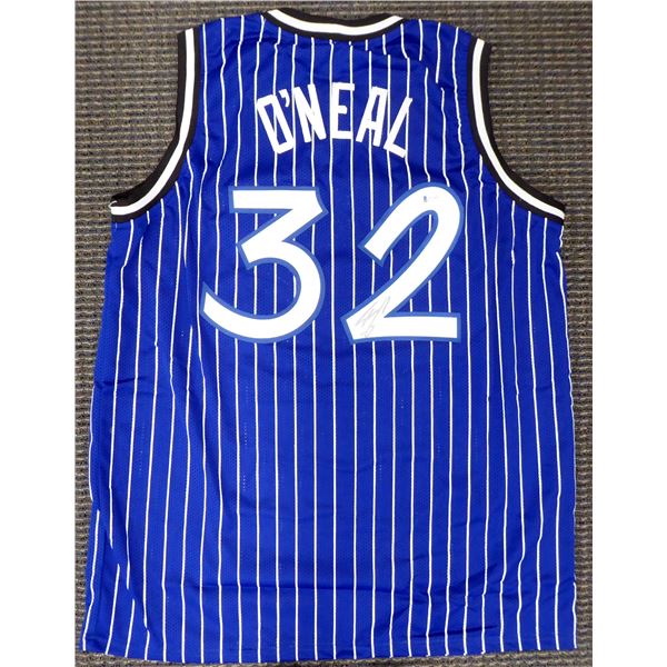 SHAQUILLE ONEAL SIGNED ORLANDO MAGIC JERSEY ( BECKETT COA )