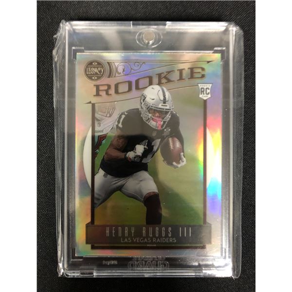 2020 PANINI LEGACY HENRY RUGGS III ROOKIE CARD