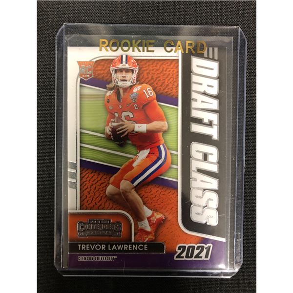 2021 PANINI CONTENDERS TREVOR LAWRENCE DRAFT CLASS ROOKIE CARD