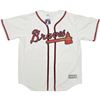 Image 2 : CHIPPER JONES SIGNED ATLANTA BRAVES BASEBALL JERSEY ( BECKETT COA)